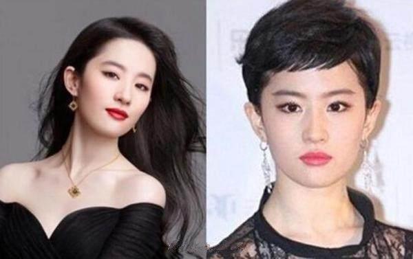 剪过短发的女星,刘亦菲气质全无,baby毁形象,她却让人看呆