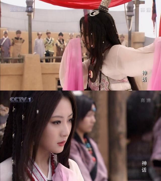 白冰在《神话》中的十个超美造型，从图安公主到大秦丽妃，美cry