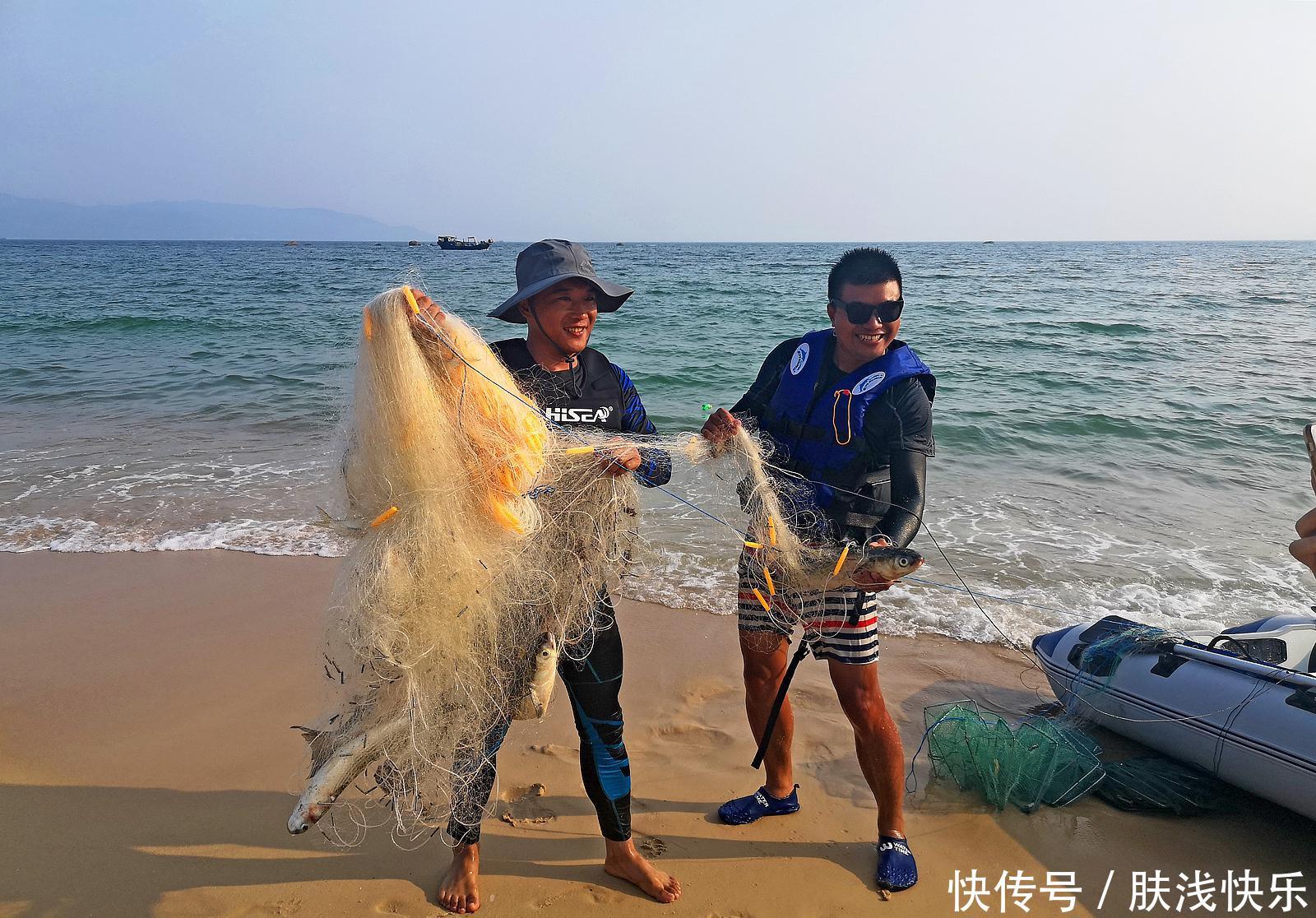 独占广东海岛千米无人海滩，适合捕鱼赶海和露营，小孩子最爱沙滩