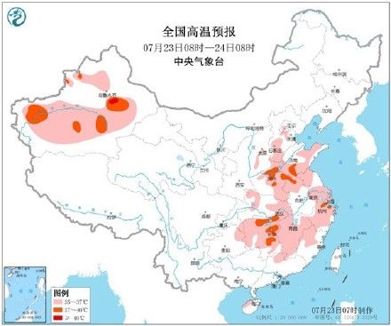 高温蔓延全国超16省市区 西南东北华北等地进入多雨期