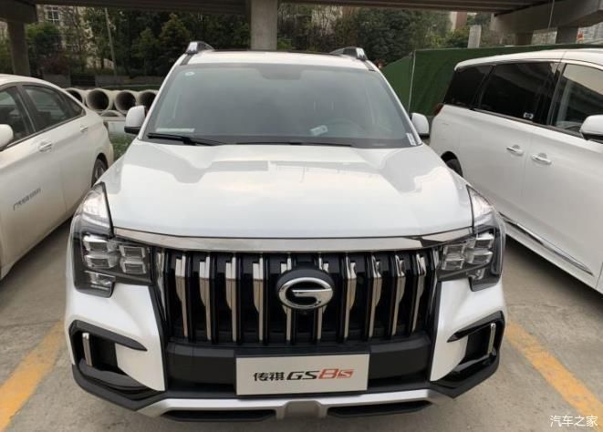  『采用』全新广汽传祺GS8S实车谍照曝光，搭载2.0T+6AT，将于4月下旬上市