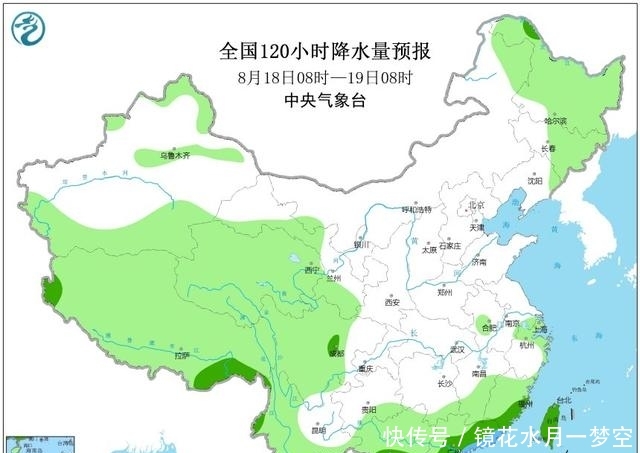 中雨、大雨、暴雨、大暴雨！未来7天（8月15~21日）全国天气预报
