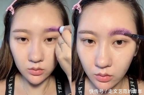 家看到@美术生把脸当“画布”,实力仿妆“韩佩泉”,看到成品:收徒吗?