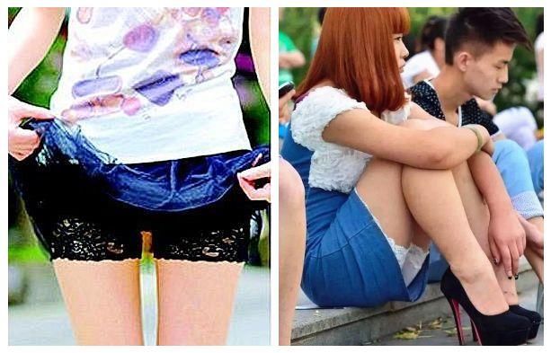 裙子里安全裤别乱穿！现在流行这么穿，舒爽得就像没穿