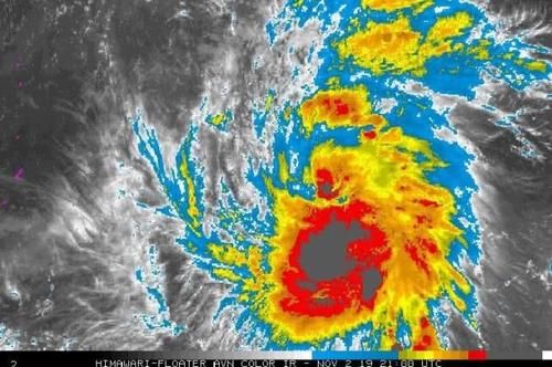  「台风」11月首个大台风夏浪刚刚报到！我国气象台预测风力15级