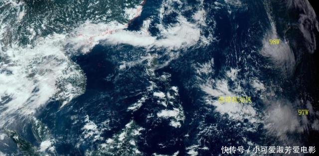 一次两胚胎，98W快速提升了，超级计算机11号台风或要来了