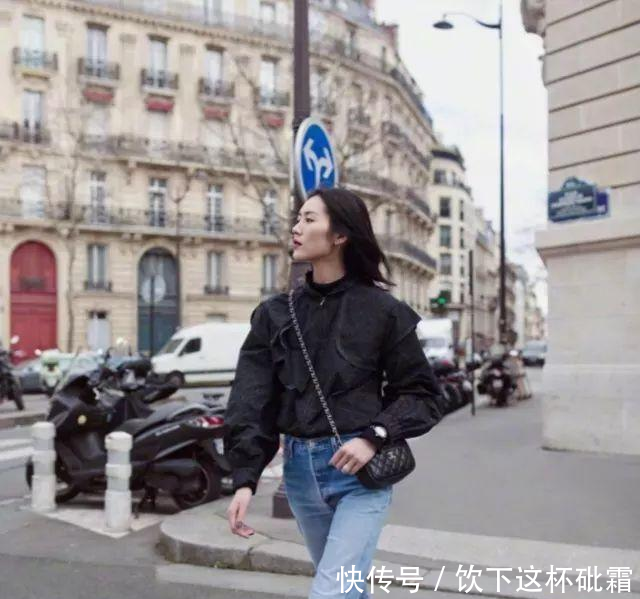 平底鞋这样穿，就能比高跟鞋还显高