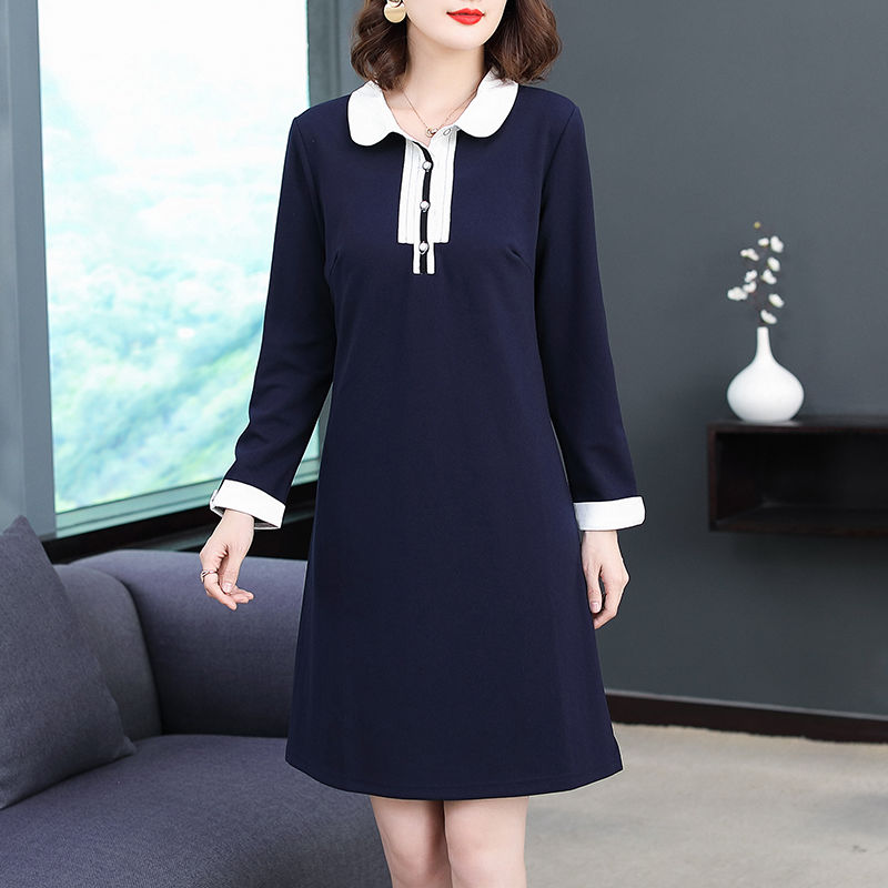 老婆45岁，秋天不穿牛仔裤!穿这洋气高级的“秋裙”，简直美翻