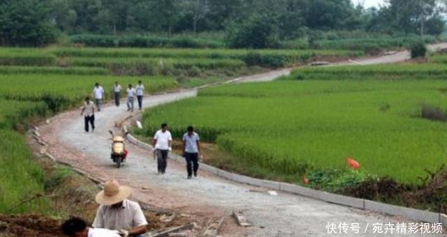 村村通变成了“村村痛”农民为什么不修宽一些呢