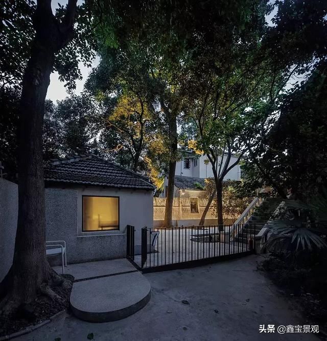 {庭院景观设计}民宿庭院设计 ，质朴自然田园风。