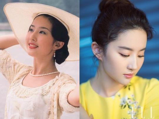 全素颜刘亦菲VS《金粉世家》白秀珠，为什么她15年后反而更美？