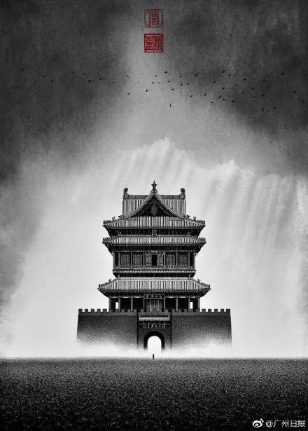 农村小伙自称“道系”青年：用钢笔画惊艳了旧时光