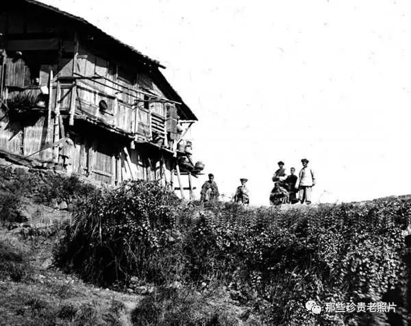 荒凉的晚清农村老照片