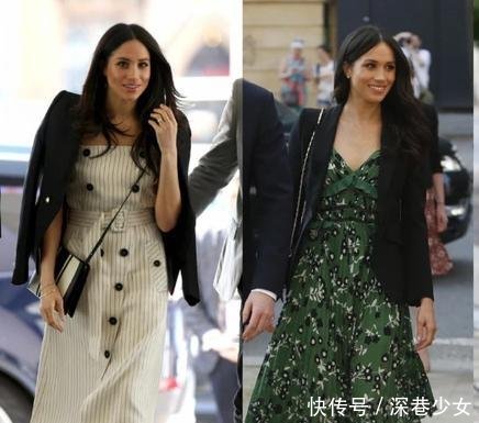 英国皇室唯一的“西装控”，梅根衣品越来越好了，比凯特更适合！