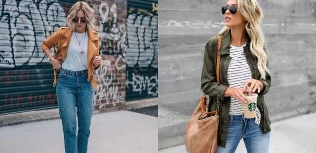  #须知#素Tee牛仔裤穿搭也会出错？这4种日常搭配方式你须知