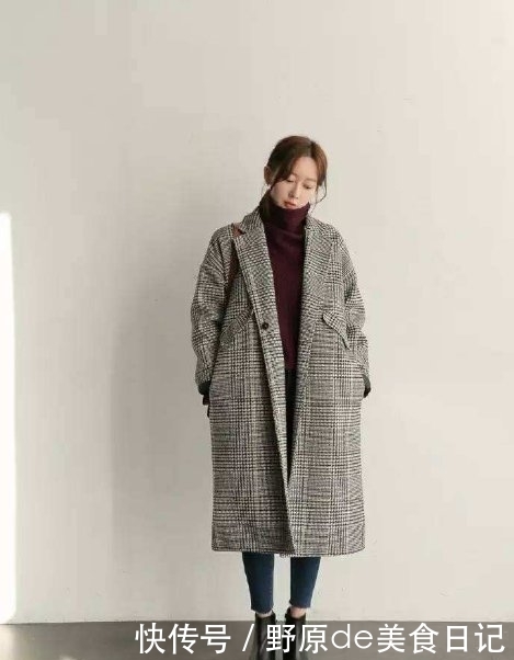 『很火』最近流行很火的一款“格纹大衣”,保暖又时髦,谁说早春不能穿