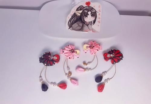  「金鱼发夹」手工制作金鱼发饰，少女风还是暗黑系你说了算，附教程