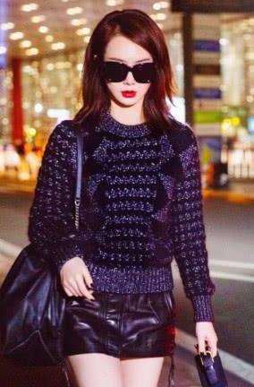 戚薇这腿是按直尺长的吗？p都p不出这种效果，是“腿精”没错了