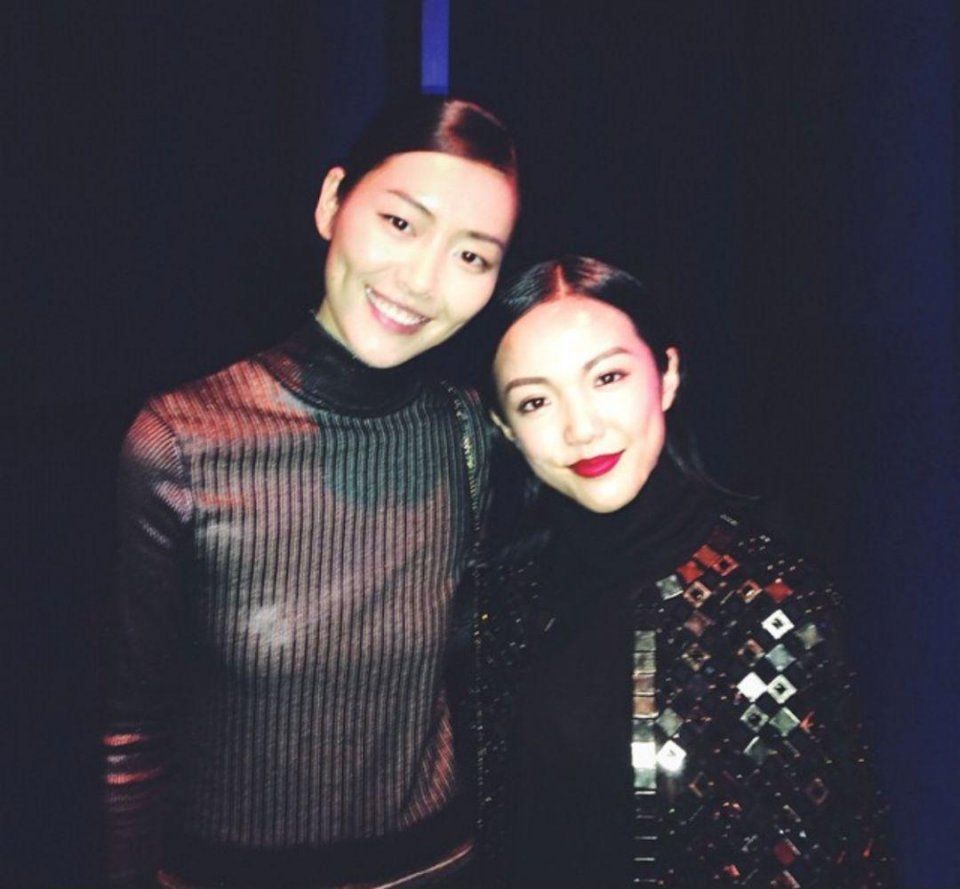 150+cm的周冬雨竟不输173cm的林志玲?