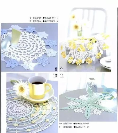  「浪漫」浪漫唯美的蕾丝，用在哪都那么美，附蕾丝钩织教程，5000+收藏
