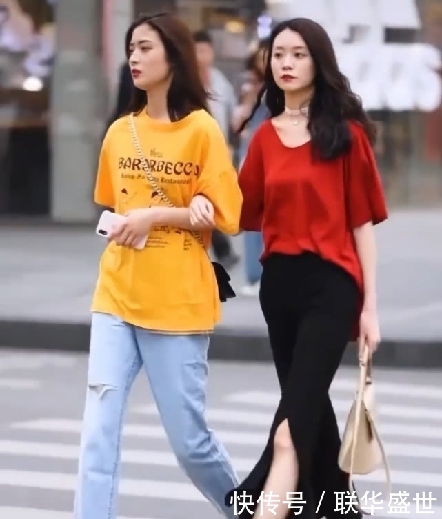 「搭配」女神和女汉子成为闺蜜太抢镜:一个穿真裤子,一个穿“假裙子”