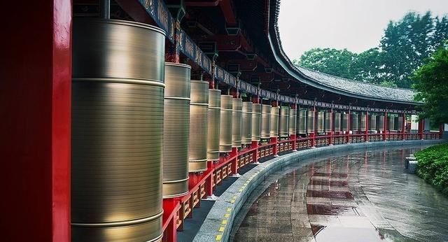 五印坛城一一5000平米，五方五佛五种手印保国泰民安