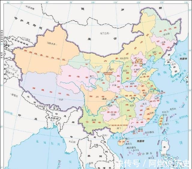 江西地图形状就像三姨太，上饶被景德镇和鹰潭挤得分两块