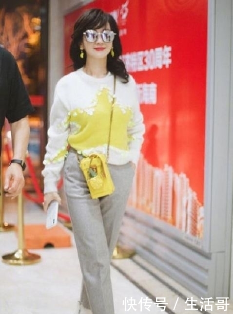 『 生图』水桶腰臃肿藏不住, 不老女神生图皱纹脸垮，65岁赵雅芝红毯大翻车!