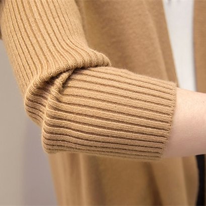 别再穿紧身裤了，太土!有一种糖果色开衫，上身爸妈都说清新减龄