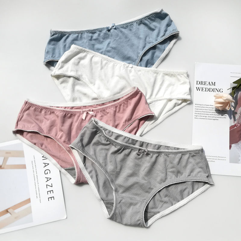 无痕纯棉三角裤，穿着舒适柔软又亲肤