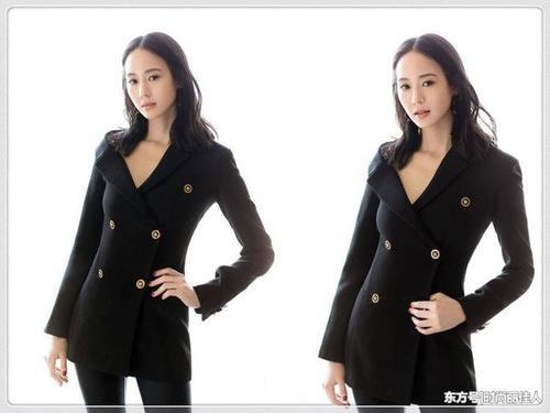 张钧甯还真是敢穿,低领小黑裙穿出时尚新高,网友:气质女神