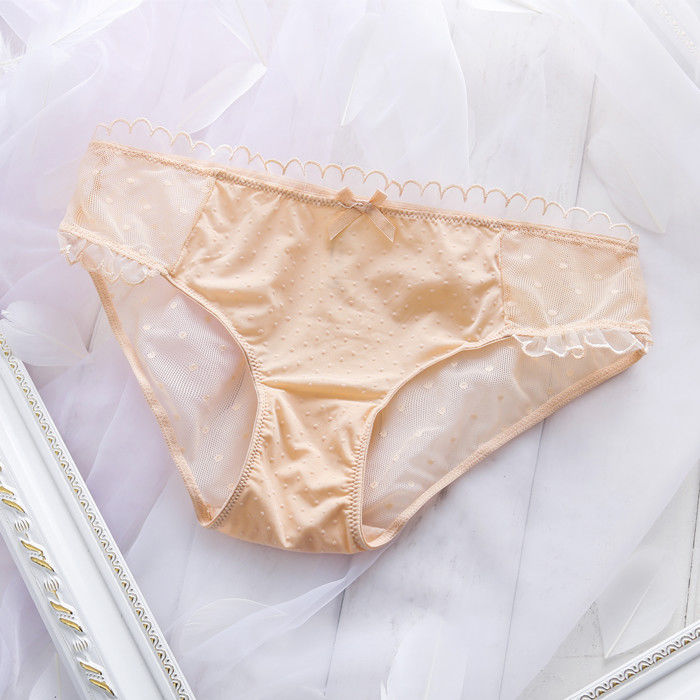 传统三角裤过时了!今夏流行“薄纱式”，惊艳迷人忒凉爽