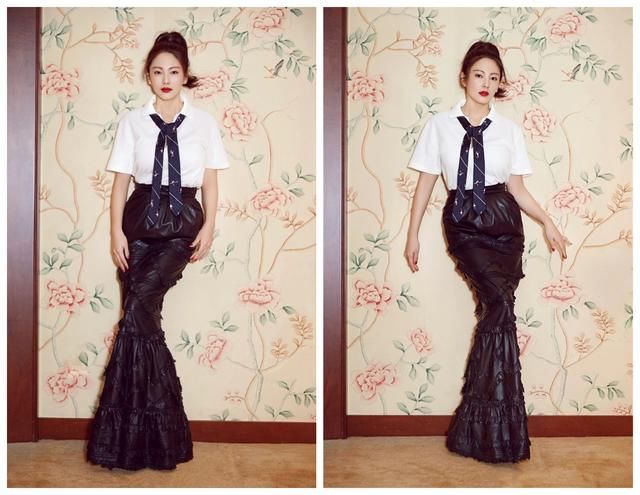 今年夏天“老爸风”衬衫火了，俞飞鸿刘诗诗都在穿，遮肉又时髦