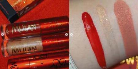  「COLOURPOP」《花木兰》X COLOURPOP推出彩妆系列 包装穿上铠甲太帅