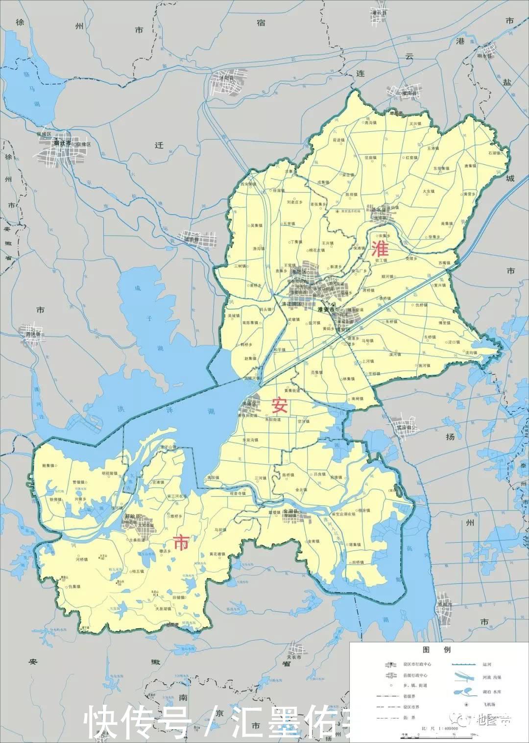 洪泽湖在江苏安徽边界，为何被江苏独占？