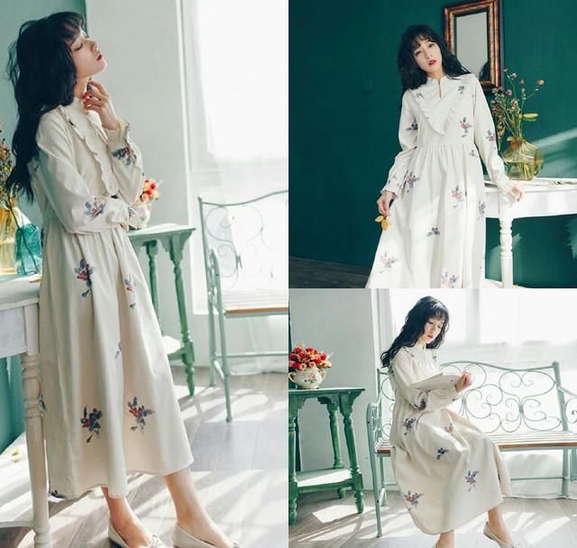  #初春#初春穿上那条“初恋女友裙”，上半身实际效果非常美！