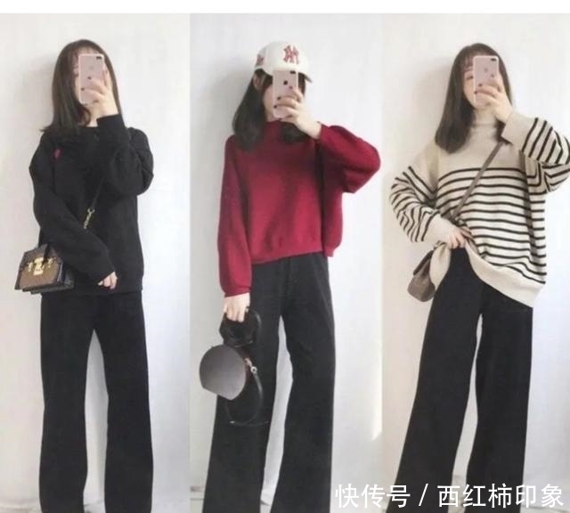 「实用」小个子女生内穿外搭look,日常精致又实用!穿对了显高显瘦
