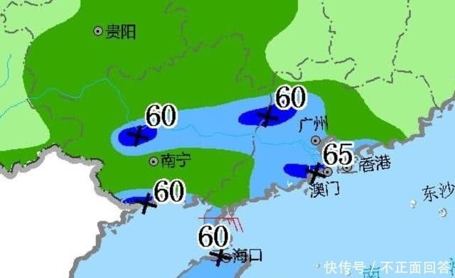 广东广西海南人注意中雨 大雨 暴雨三省联动,后天雨势大变化！