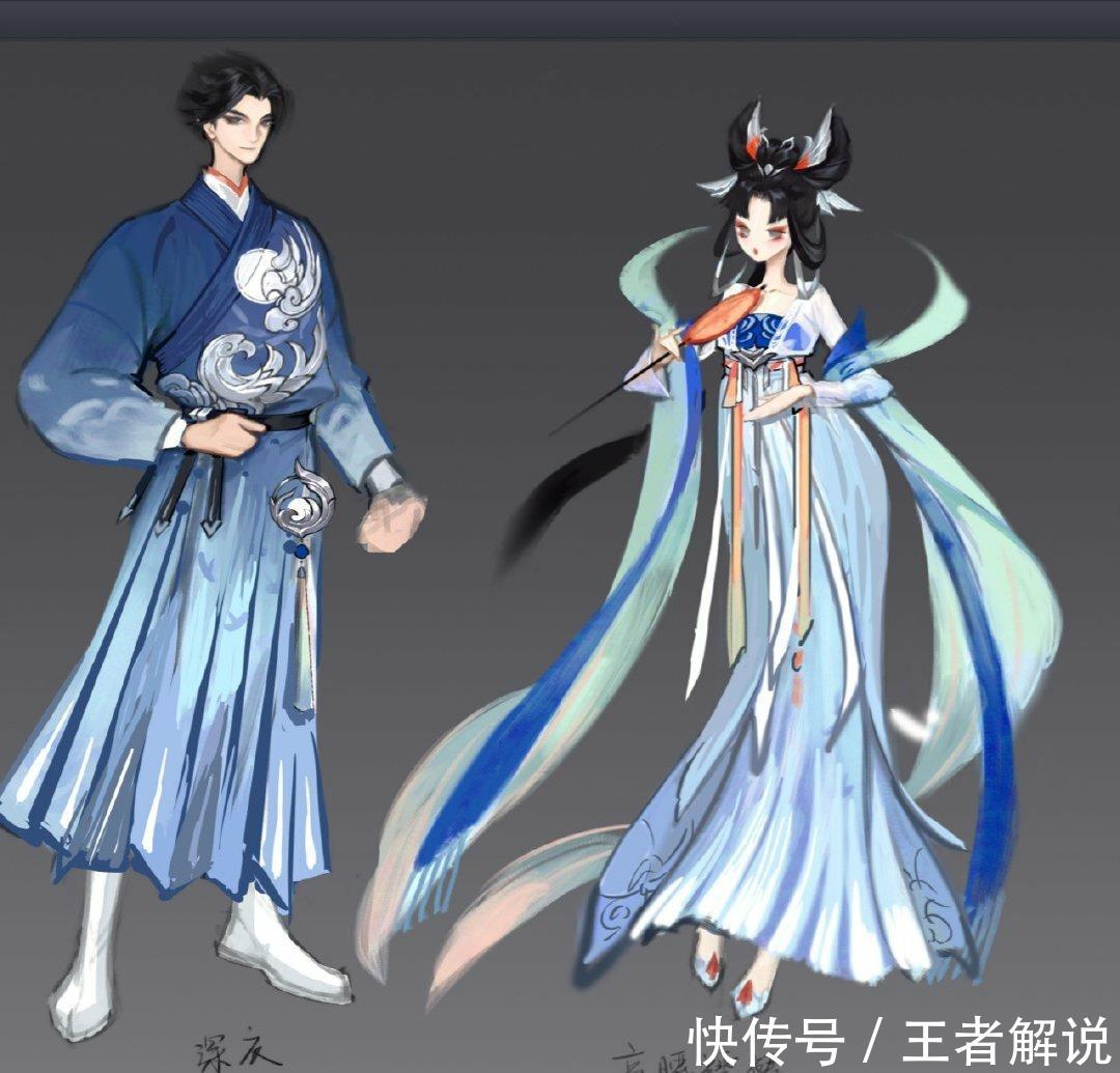 『皮肤』汉服合作款!后羿嫦娥新皮肤可以穿到游戏外,才子佳人真绝配