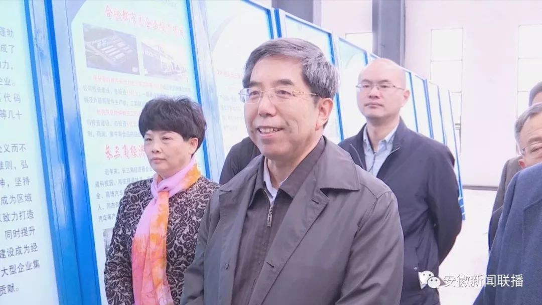 马建堂来皖调研长三角区域一体化发展情况，邓向阳陪同