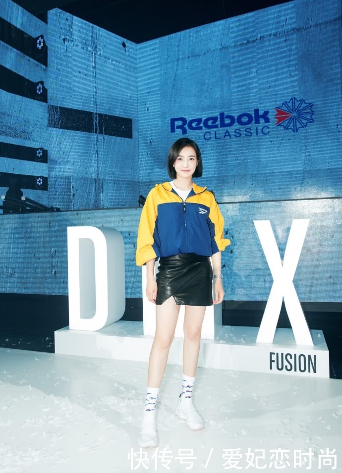 宋茜瘦回颜值巅峰！皮裙配白鞋露出长袜子也不丑，网友：腿细了！