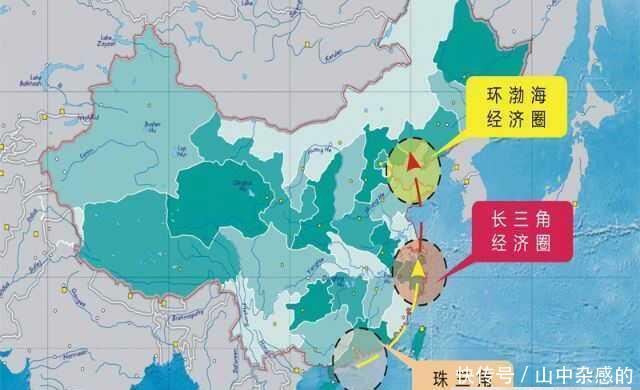  「环渤海」中国三大经济圈是哪三个，三个中国经济最发达的地区