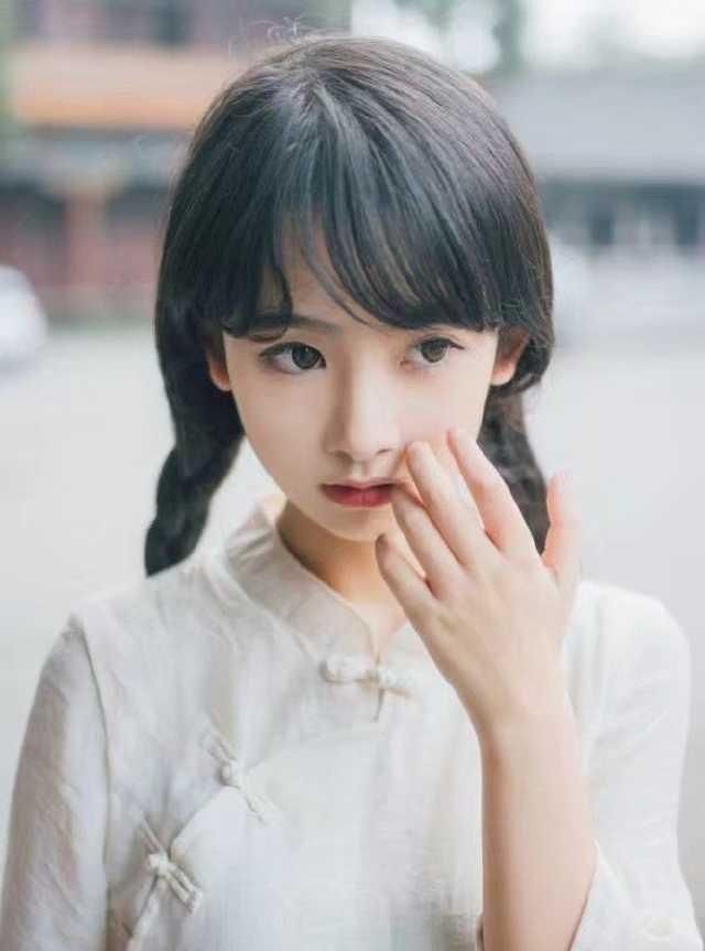  「马尾辫」双马尾辫古装清纯女孩