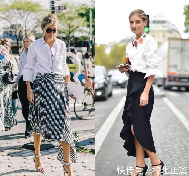 #春夏#春夏必备的白衬衫,这样搭配,轻松穿出时尚感!