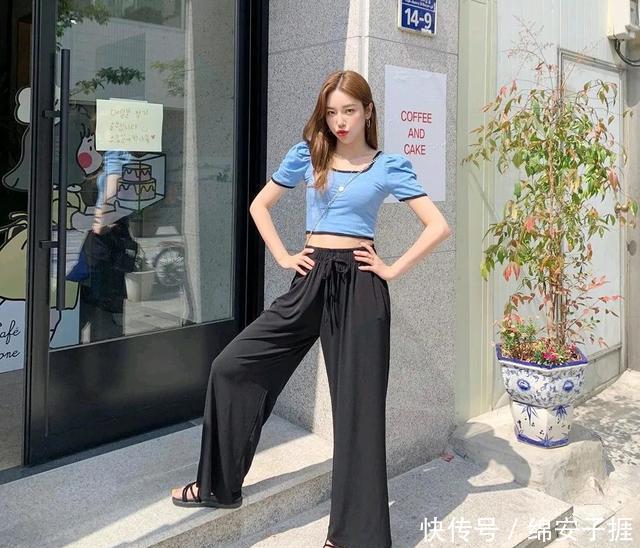 『针织上衣』比阔腿裤更百搭!今年流行「云朵裤」,舒适又显瘦