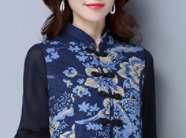 终于被我撞见!比真丝衫更贵气的旗袍，国色天香女人味太美了