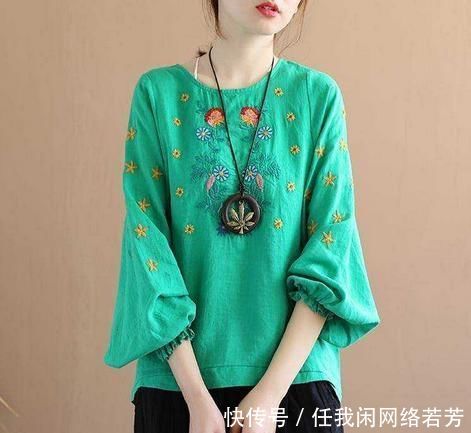 【奔四】新出“棉麻衫”美爆了,一件比一件靓,奔四女人穿起来巨美巨气质!