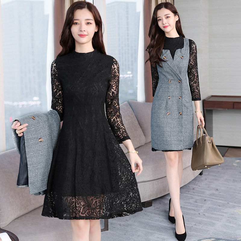 小姨33岁，从不紧身衣配短裙!只穿“小香风套装”，难怪美嫩