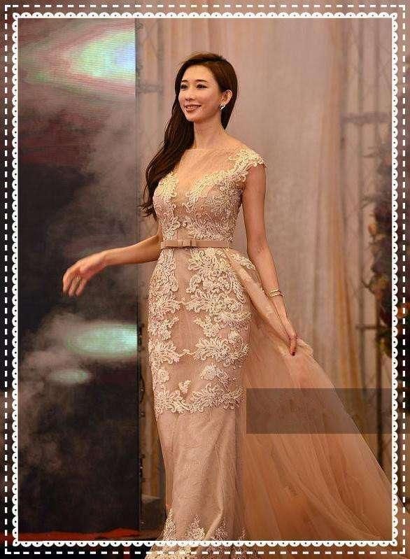 林志玲穿透视纱裙太透明了，却浑然不知 网友：这尺寸也太尴尬了