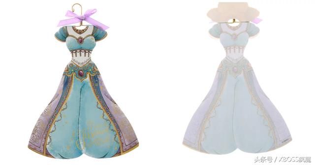 迪士尼公主礼服便条纸美到舍不得下笔!把书桌变成公主礼服间